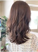 ミルクティー好きなブラウン系ミルクティー流行りのヘアカラー