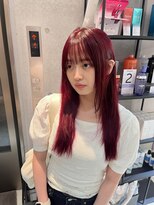 サンド 池袋(sand)&nbsp;韓国風ヘア/姫カット/ベージュカラー/レイヤーカット