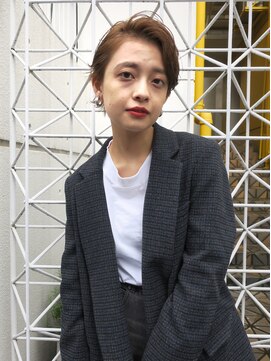 ウォーター 表参道(WATER) かきあげショート/束感ショート【表参道】@water.hair