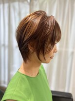 ツムグ 代官山店(TUMUGU)&nbsp;大人ショートボブ×白髪ぼかしアッシュカラーブルージュ×代官山