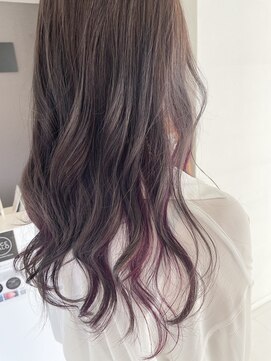 スリーヘアーデザインズ(Three Hair Designs) ピンクバイオレットカラー