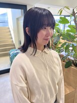 オーシャン(Ocean)&nbsp;【OceanHair&Life田中愛梨】切りっぱなしロブ×フェイスレイヤー