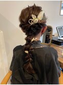 結婚式参列ヘアアレンジ