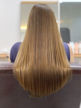 ランプ(Lamp) くびレイヤーグレーベージュニュアンスカラー白髪染め白髪ぼかし