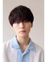 メンズカット バイ ソイクフ(メンズカット by SOY-KUFU) MEN’SHAIRアッシュブラックマッシュヘア