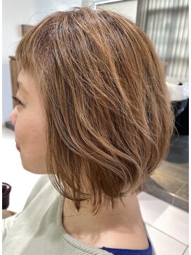 ラック 海老名店(LUCK) ハイトーン×外ハネボブ