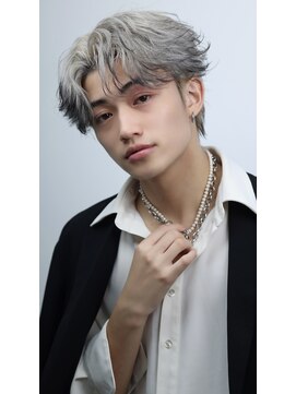 リップス 表参道店(LIPPS) 【ブリーチカラー】エンドカラーセンターパート