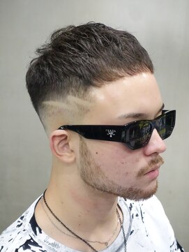 ダムディートウキョウヘアーラウンジ 上野店(DAMDEE TOKYO hair lounge) イナズマクロップ
