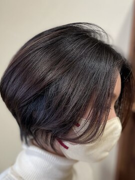 ウィズヘアー(With hair) 大人丸みショート～前髪なしver～