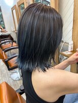 ネウィ ハウオリ 札幌駅前(newi hau'oli)&nbsp;ダークアッシュシアーカラーヘアケア特化型TOKIOトリートメント