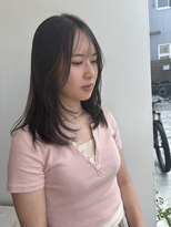 ヘアメイク オブジェ(hair make objet)&nbsp;韓国レイヤースタイル