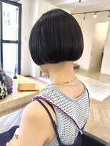 ファイブシーン アオヤマ(5SCENE AOYAMA)&nbsp;切りっぱなしボブミニボブパーマくびれボブ外ハネボブブリーチ