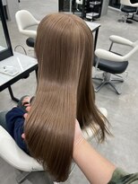 ヘアサロン ドット トウキョウ カラー 町田店(hair salon dot. tokyo color)&nbsp;黒髪/ボブルフ/ネビージュ/小顔/ワンレン/前髪