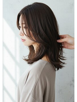 アントワープトーキョー(antwerp TOKYO) ミディアムレイヤー/くびれヘア/髪質改善/エイジングケア