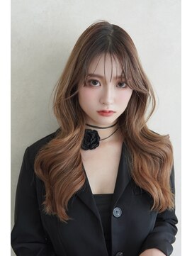 アンジェリカラボ 梅田店(ANGELICA LABO) くびれレイヤー×韓国ヘア×髪質再生×髪質改善【川又】