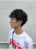 《似合わせメンズカジュアルパーマ》