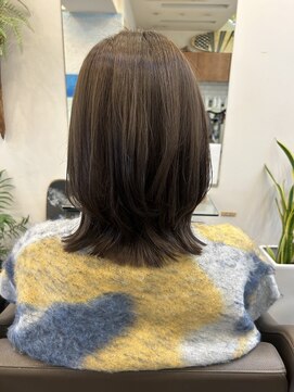 オルガ ヘアアンドメイク(Oluga hair&make) ミディアムレイヤー