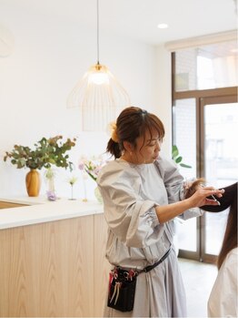 フラッフィーヘアー(FLUFFY hair)の写真/癖毛、多毛の方に特化したカット技術◎悩みを解決してくれる救世主サロン《オーガニックカラー/髪質改善》