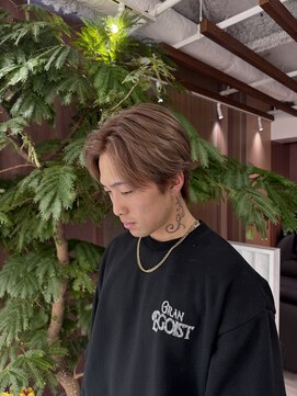 スパーブ(SUPERB) センターパート/ミルクティベージュ