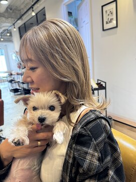 ヘアーワークス ヘルム 渋谷店(HAIR WORKS HELM) （ HELM）ハイトーン女子☆