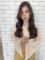 ハルキ ミナト ジャパン フクオカ(HARUKI MINATO japan FUK)&nbsp;ロングレイヤーカットロングウルフカットベージュ