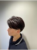 ショートセンターパート