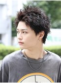短髪スパイキーショートルーズツイストスパイラル