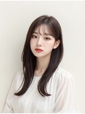 髪質改善 艶髪 愛され 韓国風 前髪カット 小顔 梅田