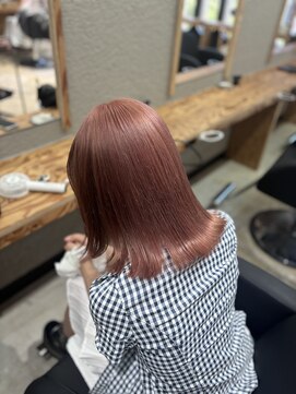 エイト 難波店(EIGHT namba) ピンクベージュ