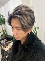メンズサロン キング 心斎橋店(Men’s salon K!ng) ホワイトメッシュ/ツイスト/ツイスパ/パーマ/メンズ/眉毛/心斎橋