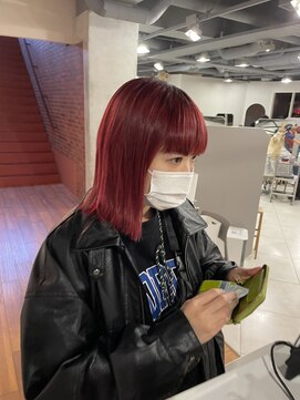 キーチェ 梅田中崎町(keych) ダブルカラー/レイヤーボブ[中崎町/梅田駅］