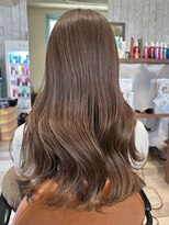 セピアージュ ドゥー(hair beauty clinic salon Sepiage deux)&nbsp;透明感暖色ベージュブリーチなしダブルカラー新座志木