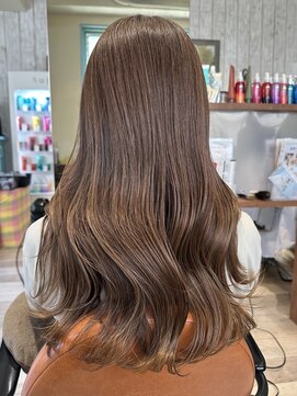 セピアージュ ドゥー(hair beauty clinic salon Sepiage deux) 透明感暖色ベージュブリーチなしダブルカラー新座志木