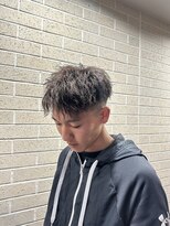 ジュール メンズ 大分(Joule men's)&nbsp;ツイストパーマ/スパイキーショート/スキンフェード/[大分駅]