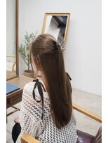 アリー 原宿 表参道(ALLY) ALLY稲木 髪質改善×ブリーチなしグレージュカラー