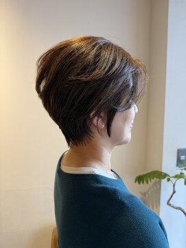 シアン 大倉山店(CYAN) ☆ フォギーベージュ　大人ショートスタイル☆