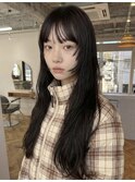 ロング顔まわりレイヤー♪