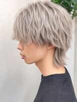 インパークス 椎名町店(INPARKS)&nbsp;ホワイトシルバーアッシュフェザーショート［椎名町］