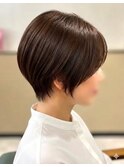 【似合わせカット】20代30代40代50代 丸みスッキリショート