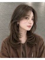 ゴットラトゥール(GOTTO LATOUR)&nbsp;秋色オリーブブラウン × レイヤーカット☆