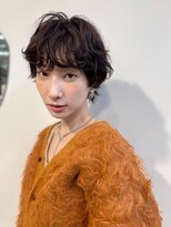 エディット トウキョウ(e.dit tokyo)&nbsp;ニュアンスパーマのマッシュショート／大人ショート／パーマ