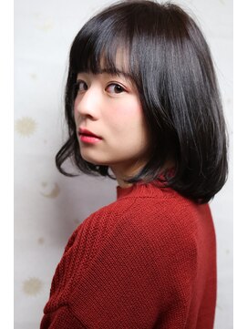 イソラブル(ISOLA-blu) 【美髪になりたい!】マットグレージュ×美髪ボブ