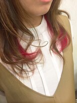 ベイビーズブレス(Baby's breath)&nbsp;インナーカラー × アクセサリー感覚