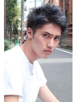 ブークル(boucle)&nbsp;外国人風ワイルドツーブロックセミウェットベリーショート