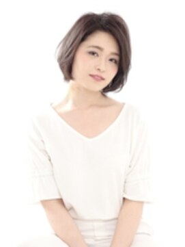 フィールエー 南吉成店(feel.a) グレージュ×ふんわりナチュラルショート