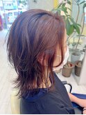 くせ毛を活かしたウルフ☆