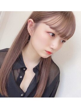 テオ(Theo) Theo /エメラルドアッシュ/ 巻き髪風パーマ/ロングレイヤー