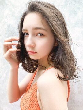 マセナ(Masena) セミディレイヤー×スモーキーグレージュ　6