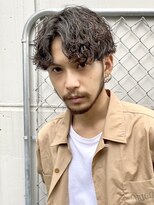 エリマ 調布(elima)&nbsp;センターパート/波巻きパーマ/波巻きスパイラル/スパイラル/調布