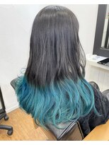カノン(kanon)&nbsp;【Kanon松戸】青木優歩　ターコイズグラデーション